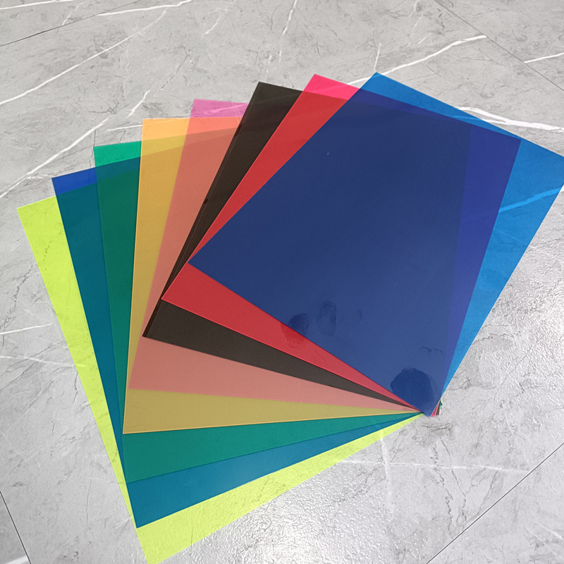 彩色透明PET薄片